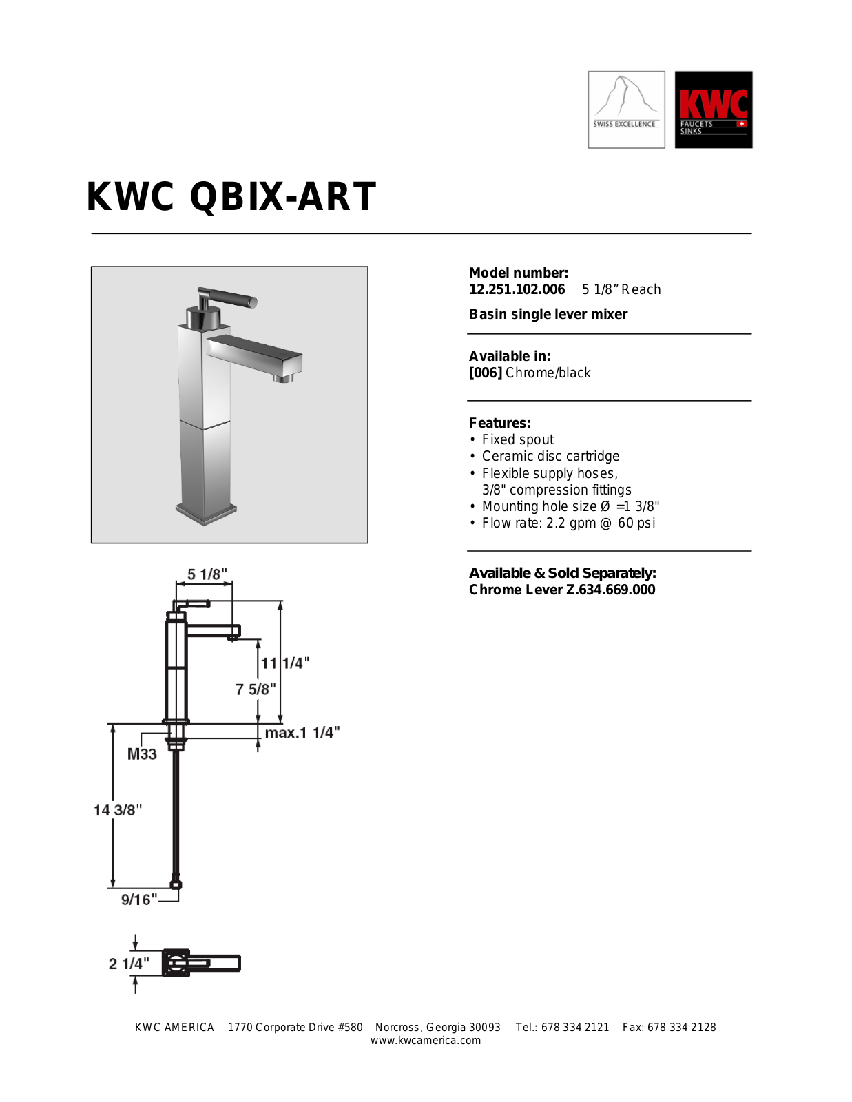 KWC 12.251.102.006 User Manual