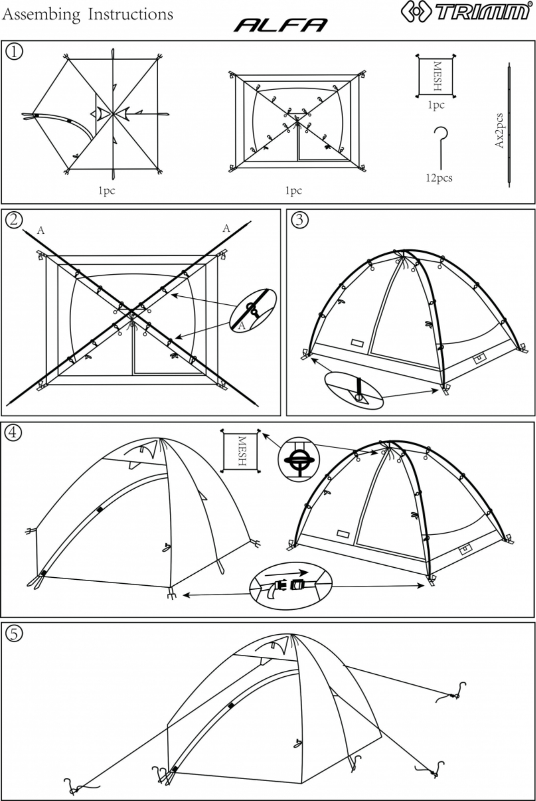 Trimm Alfa User Manual - ManualMachine.com