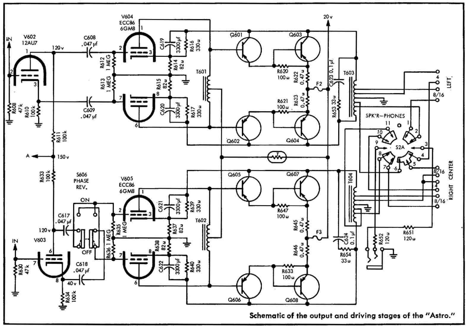 Altec Lansing astro schematic