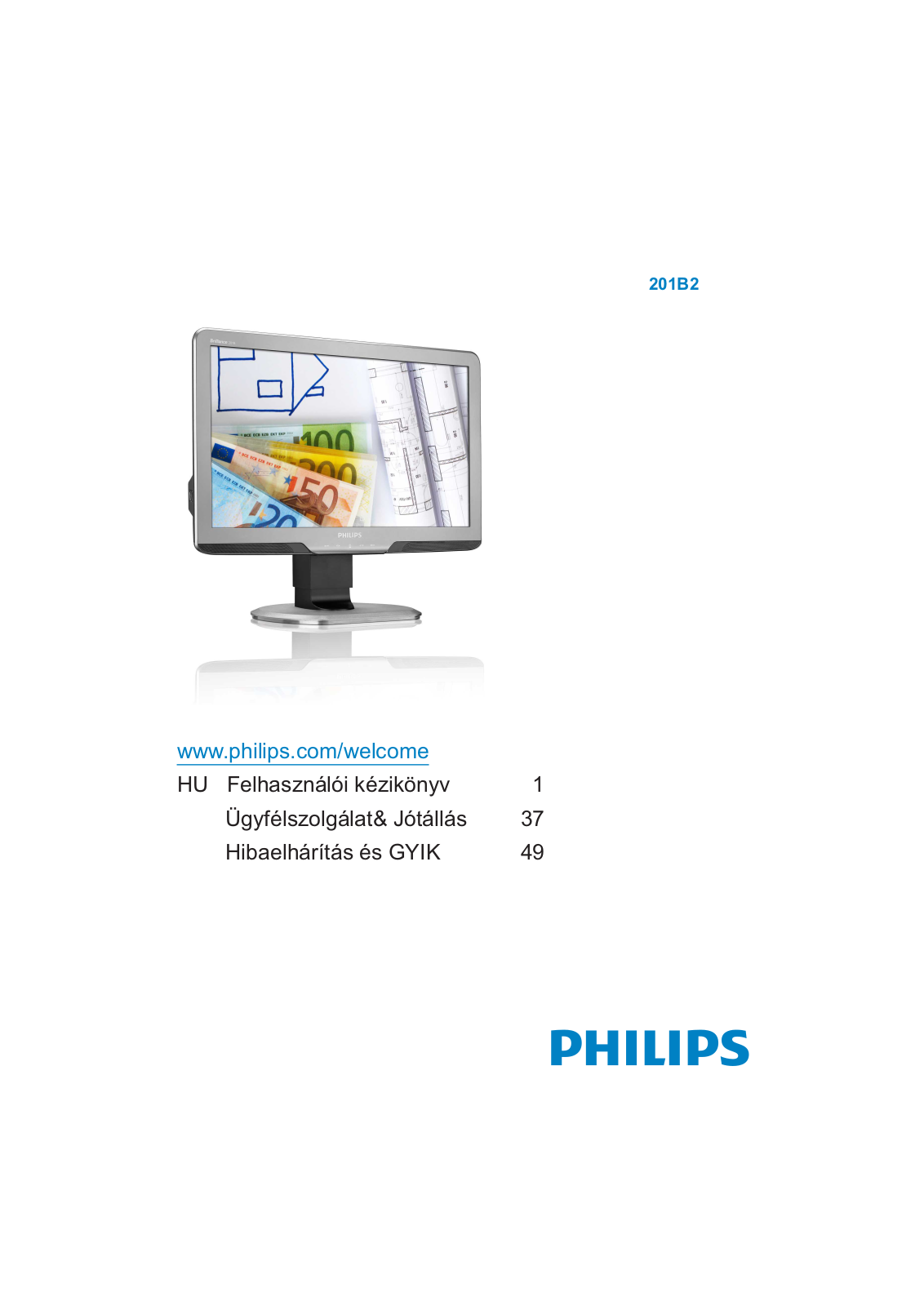 Philips 201B2 User Manual