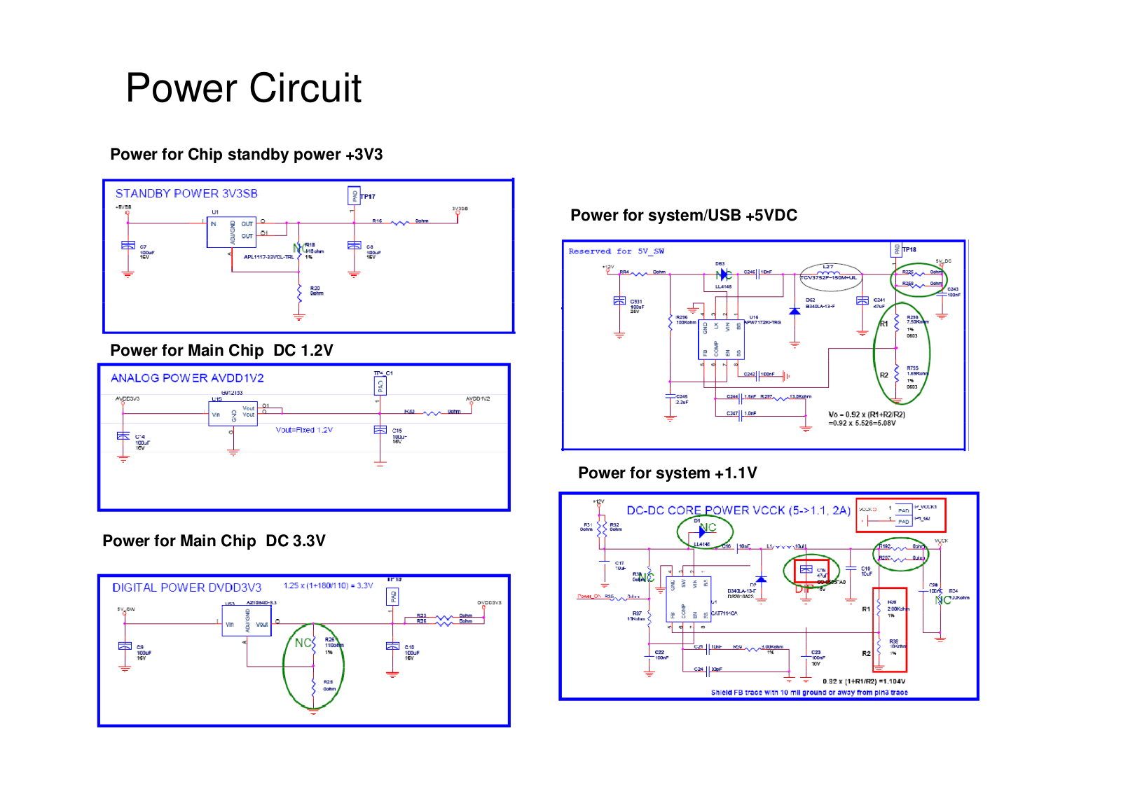 Benq L32-5000 Schematic