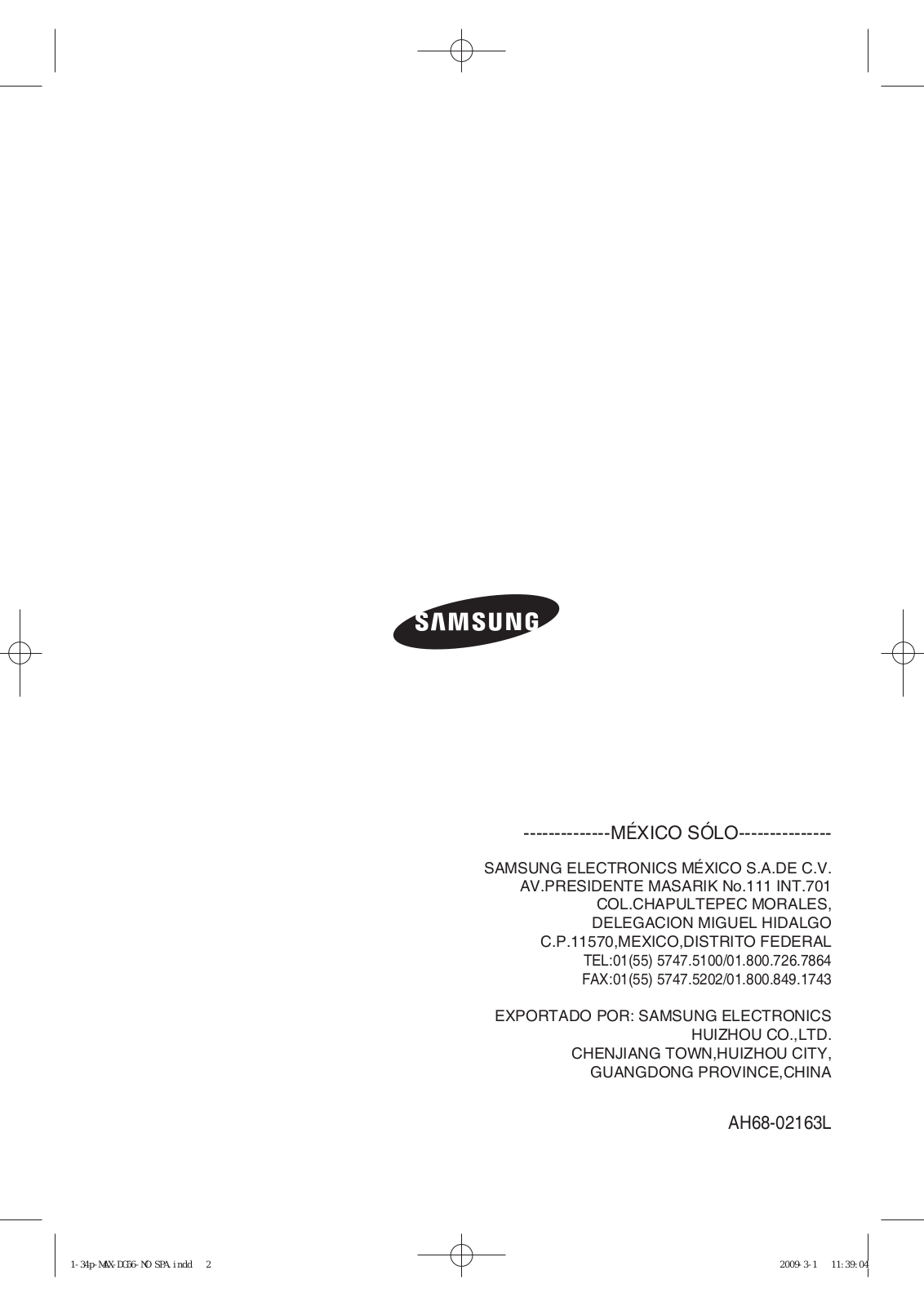 Samsung MAX-DG56T User Manual