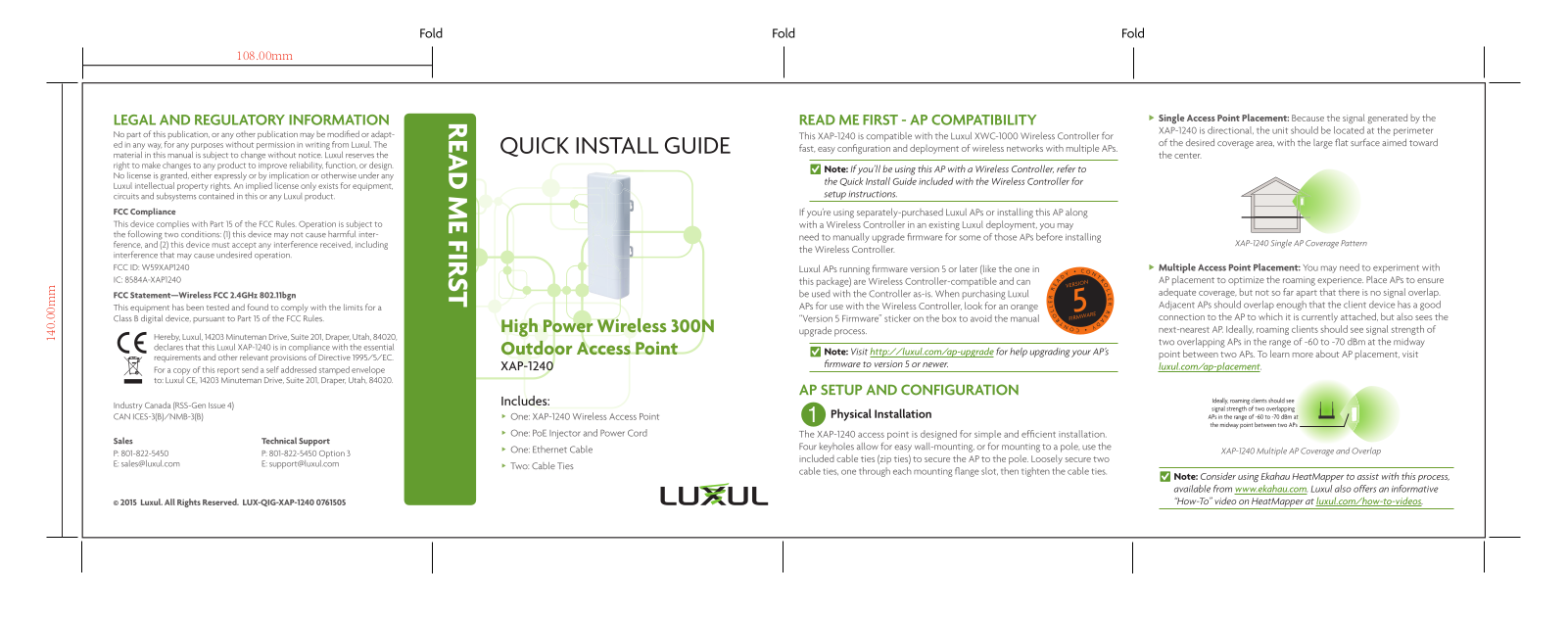 Luxul Wireless XAP1240 Users Manual - ManualMachine.com
