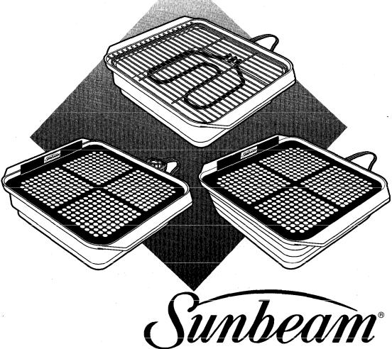 Sunbeam Electric Indoor Grills User Manual
