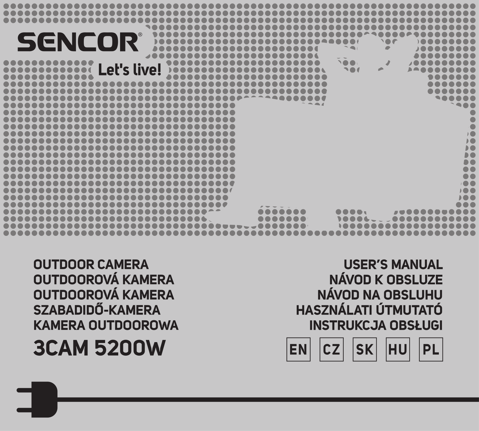 Sencor 3CAM 5200W User Manual