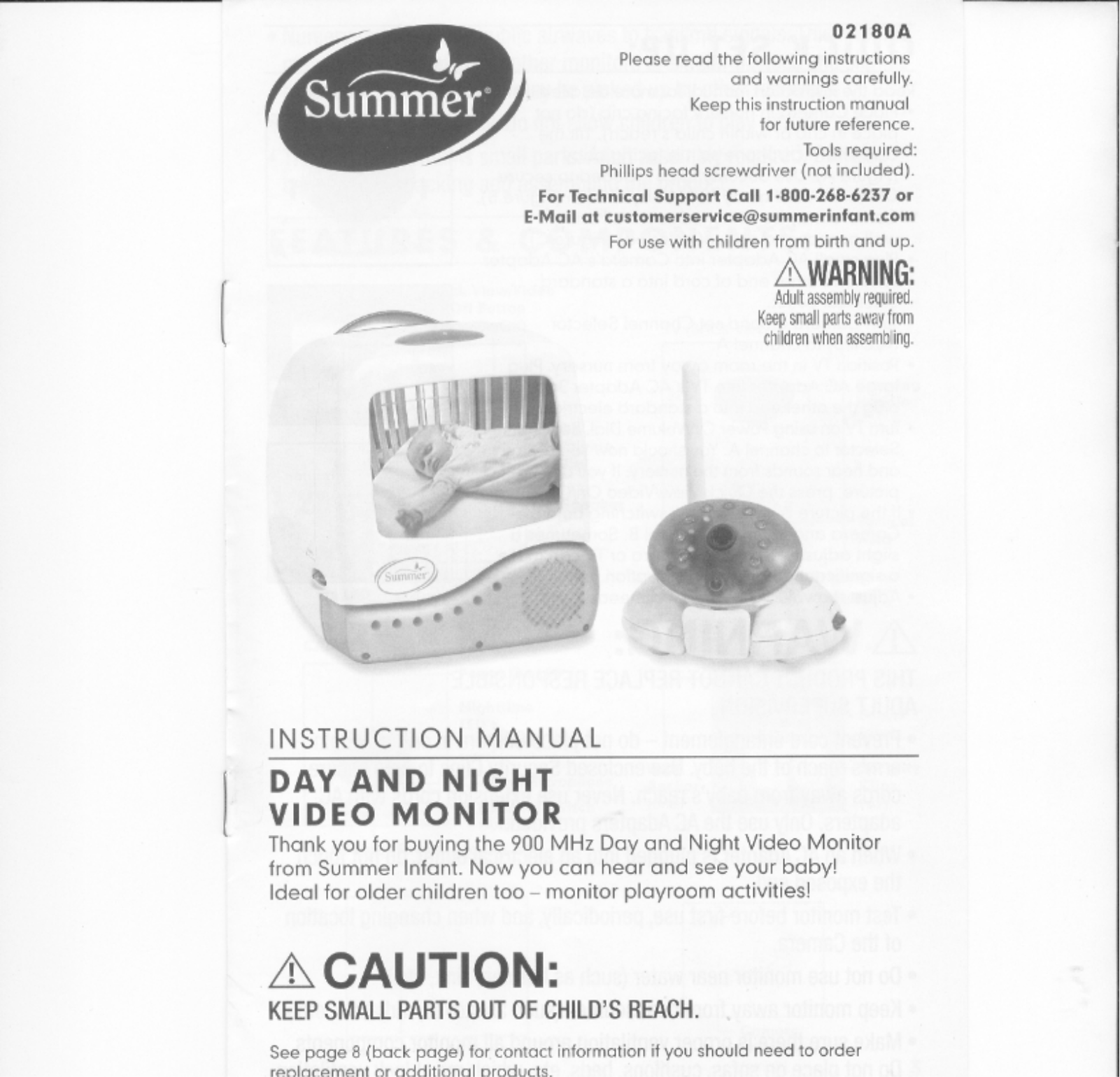 Summer Infant 02180AT User Manual