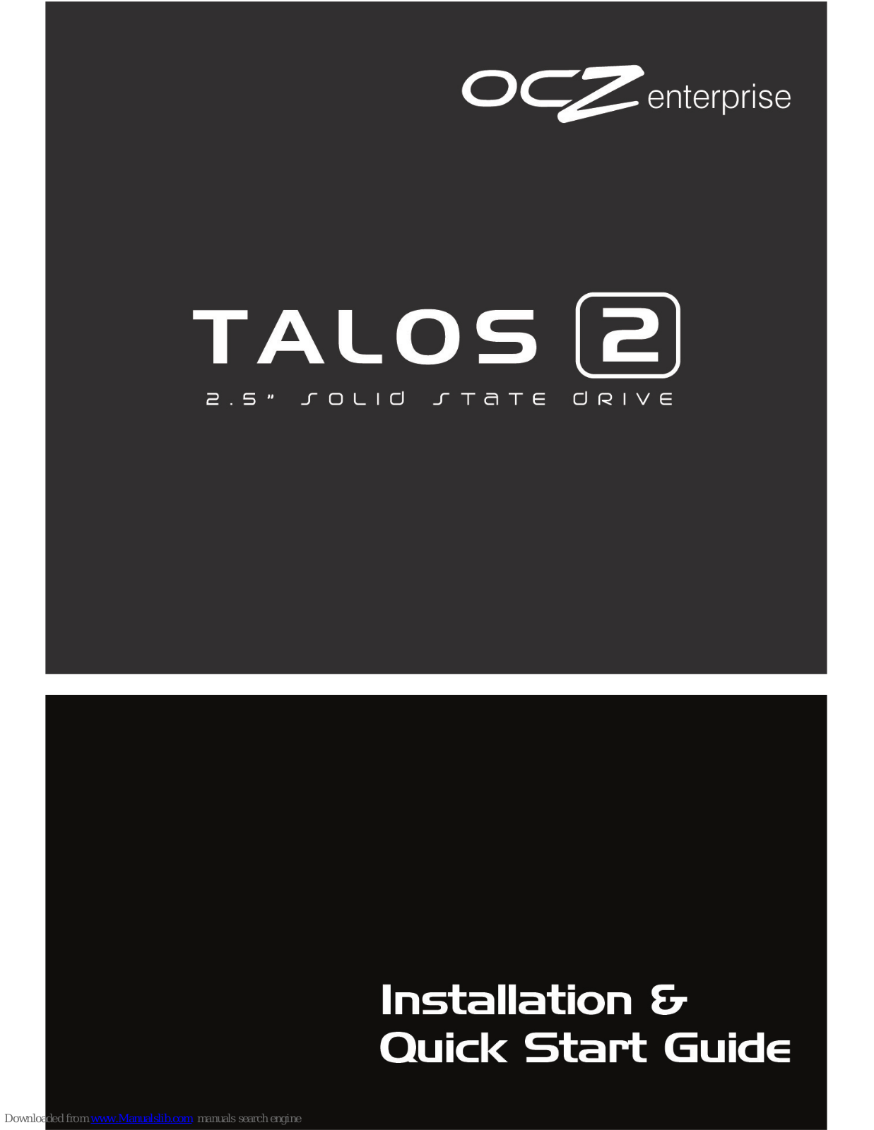 OCZ Talos 2 Installation Manual