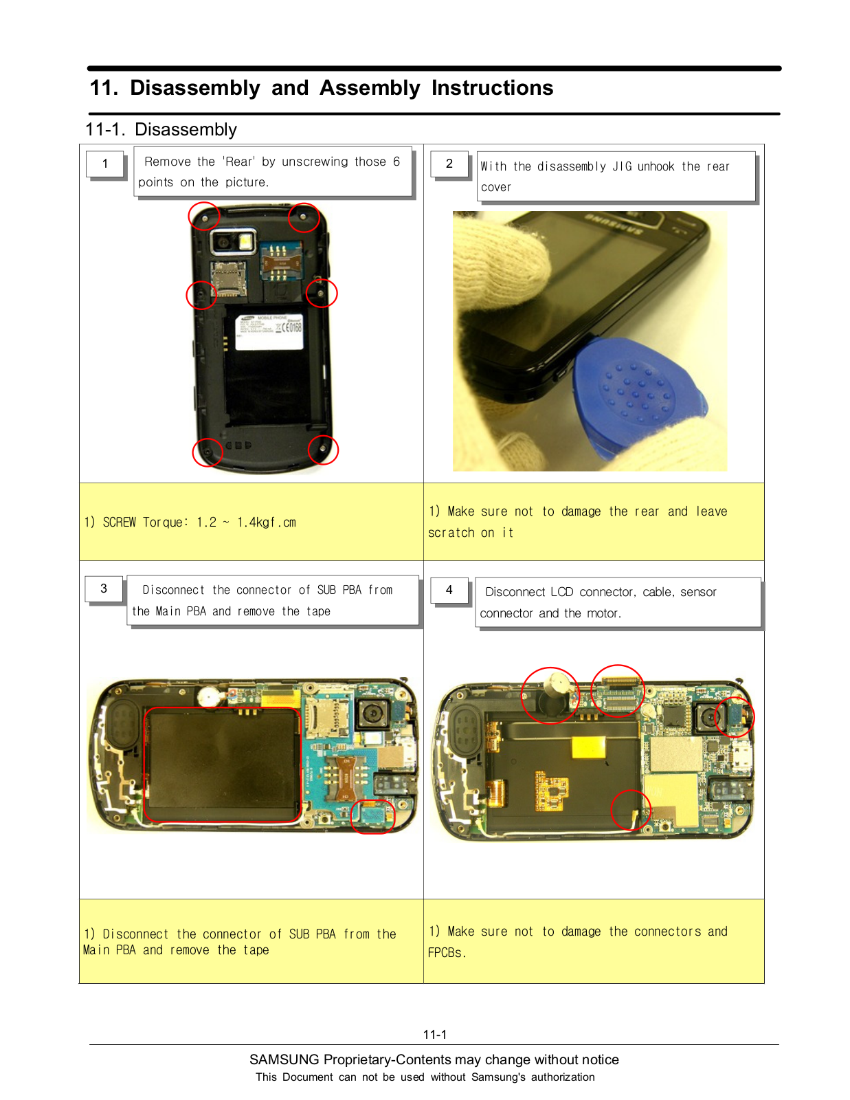 Samsung SGH-i7500, GT-i7500 Disassembly & Reassembly