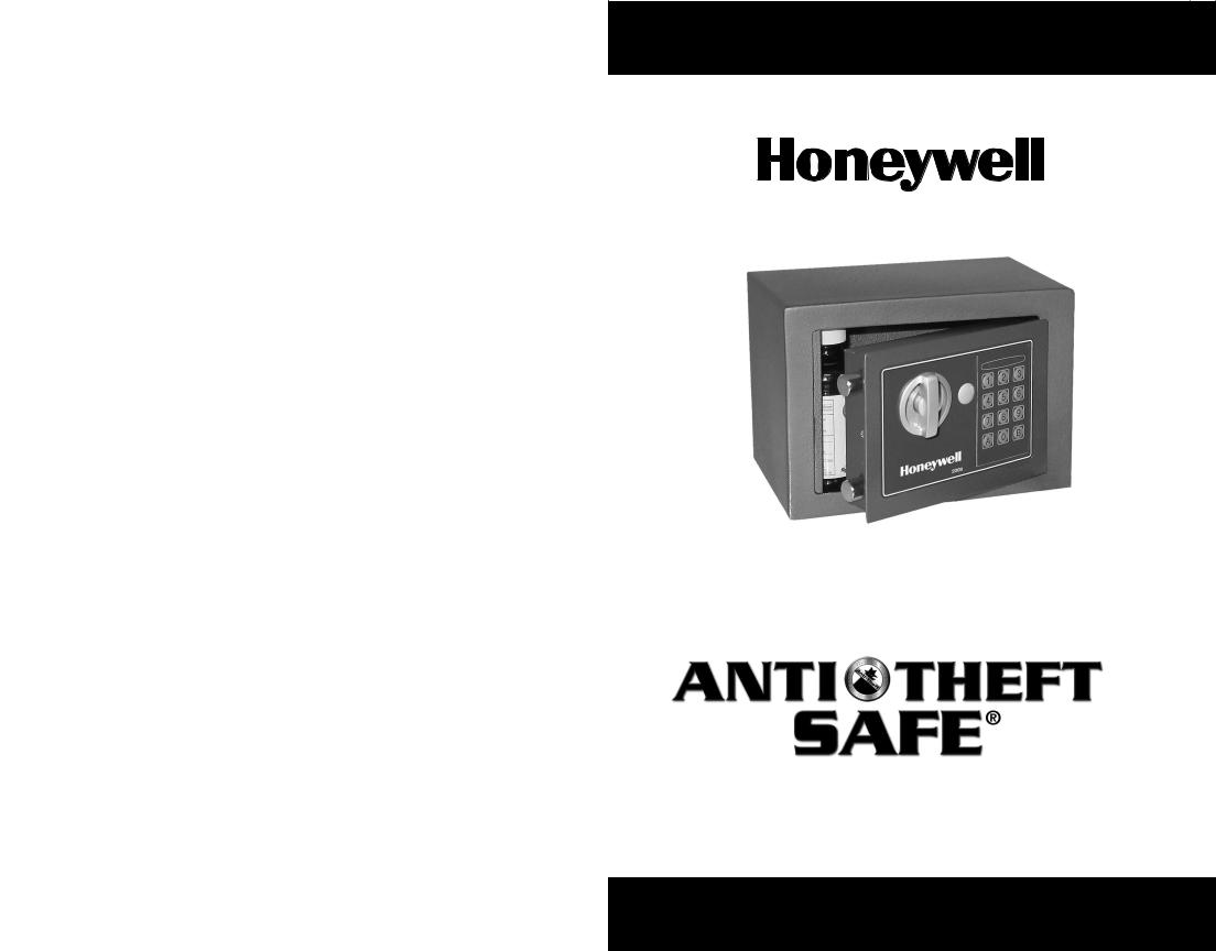 Honeywell 2009, 2009E User Manual