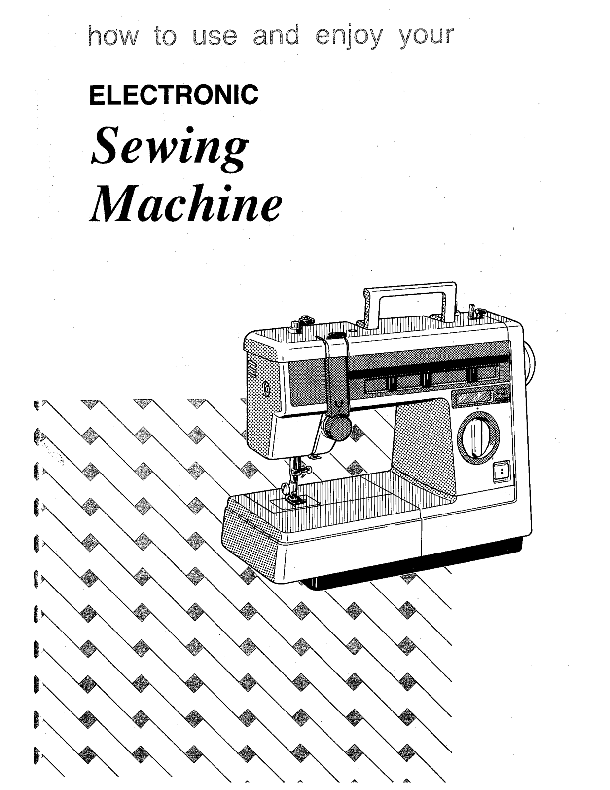Brother VX-950 User Manual - ManualMachine.com
