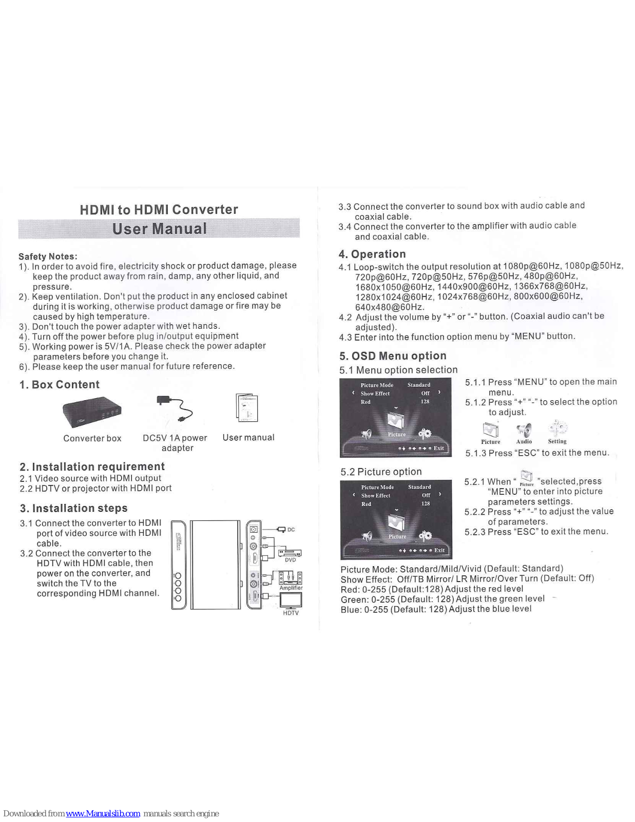 Cablematic VD52 User Manual - ManualMachine.com
