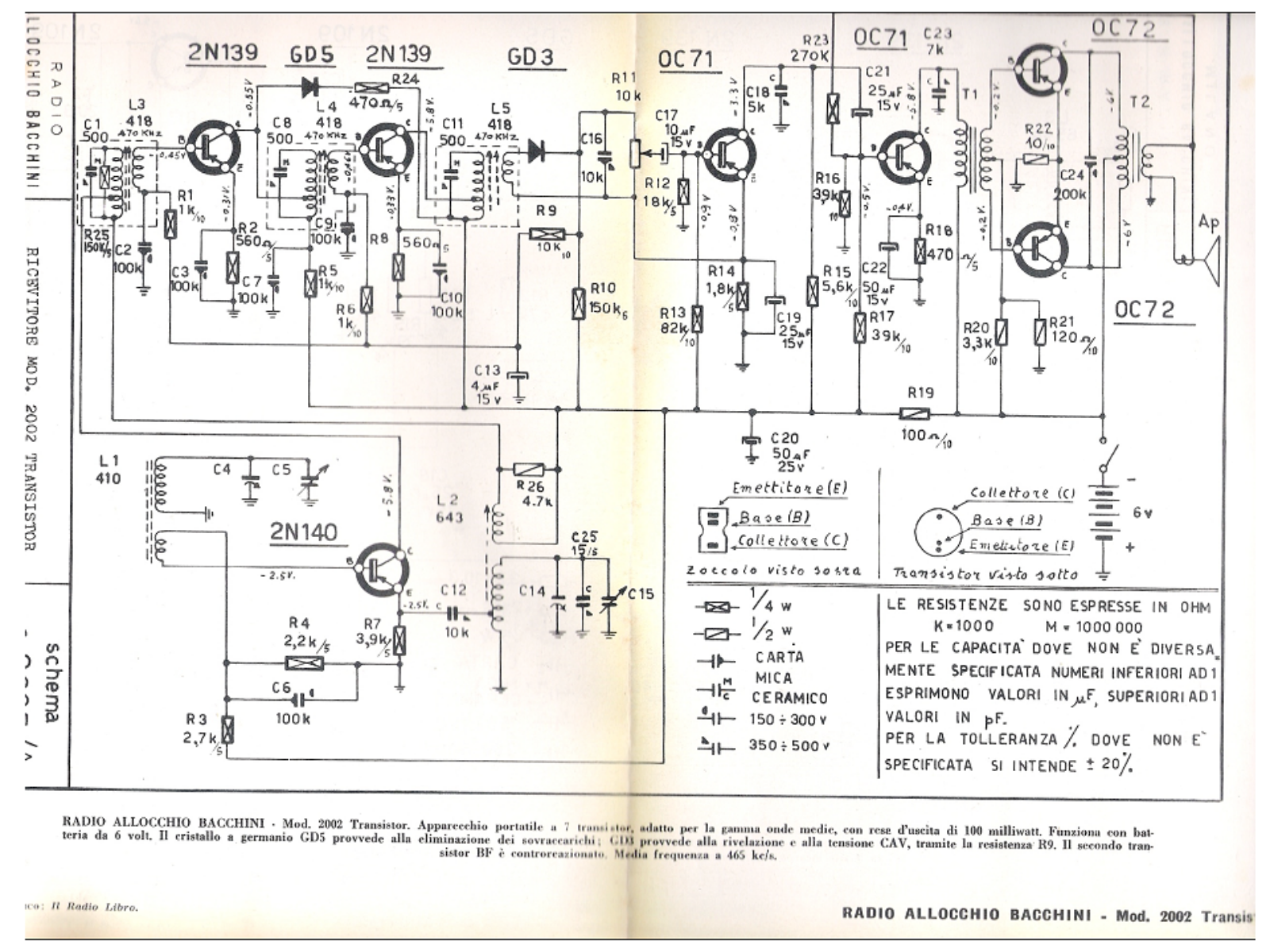 Allocchio Bacchini 2002 schematic