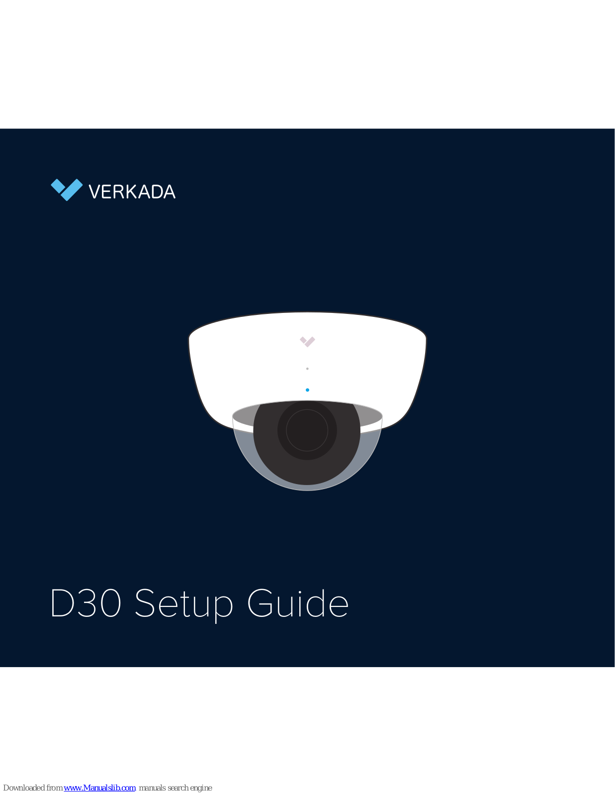 Verkada D30 Setup Manual - ManualMachine.com