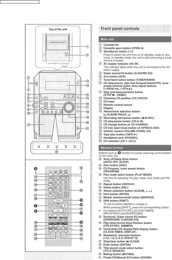 Panasonic SA-PM19E, SA-PM19EB, SA-PM19EG Service Manual