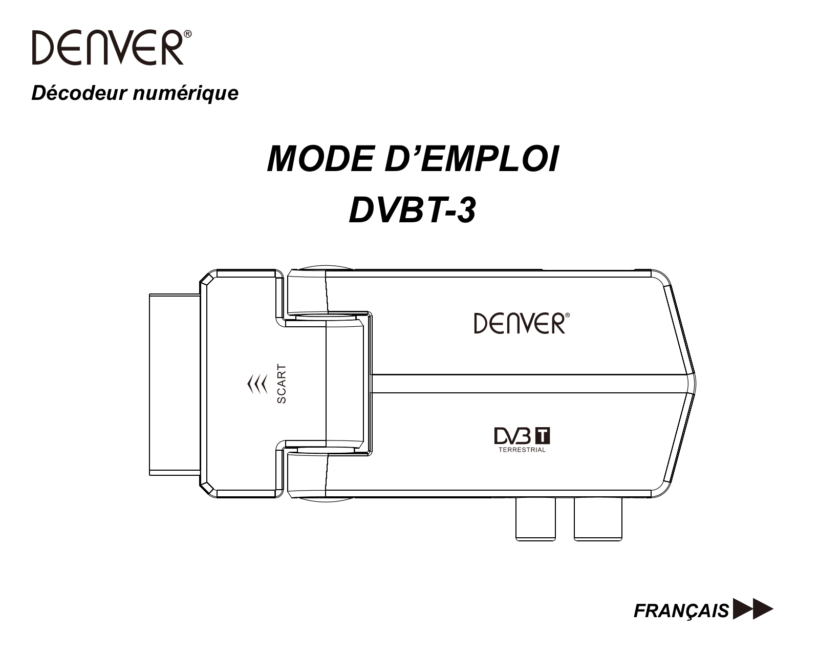 Denver DVBT-3 User Manual