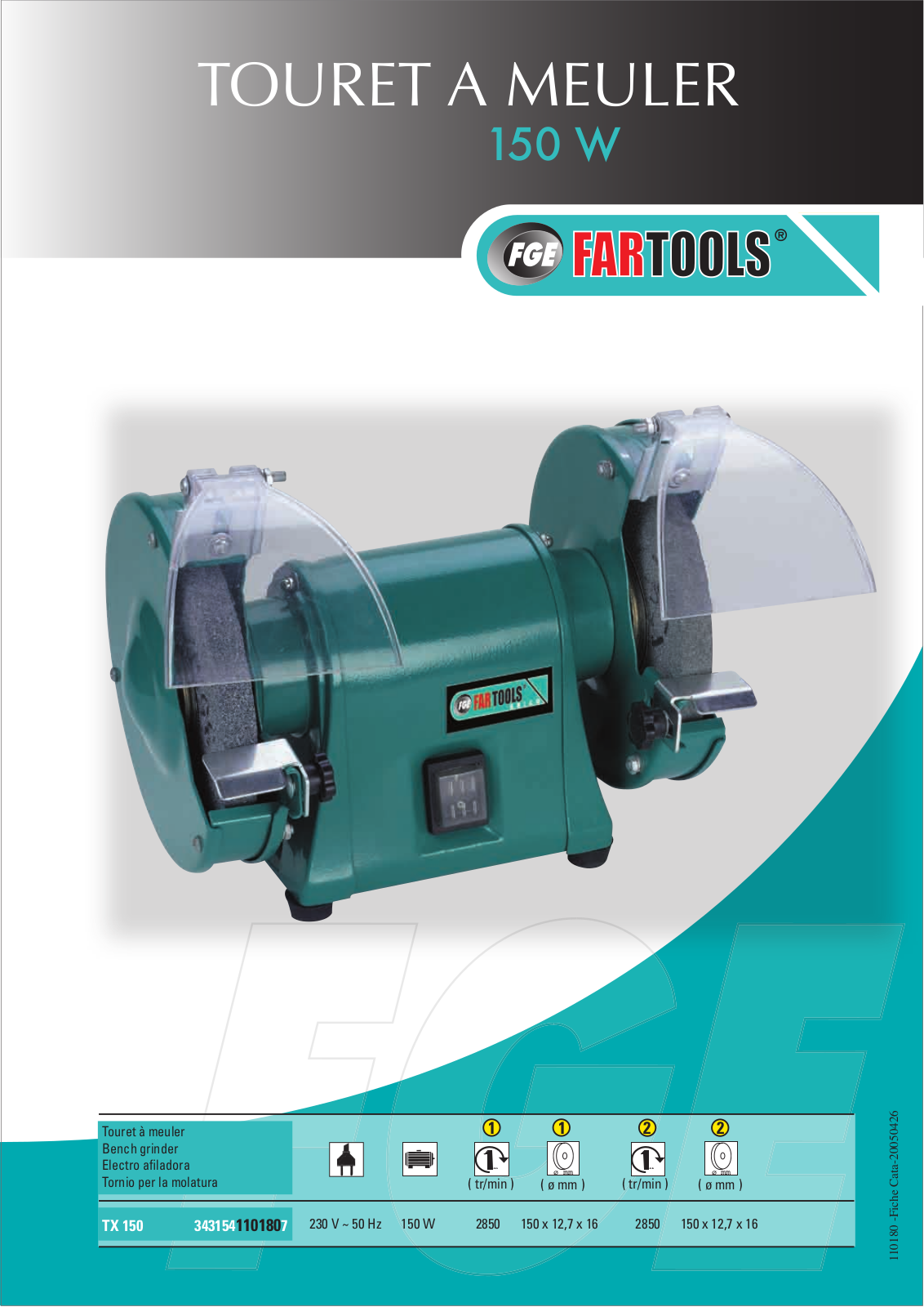 FARTOOLS TX 150 User Manual