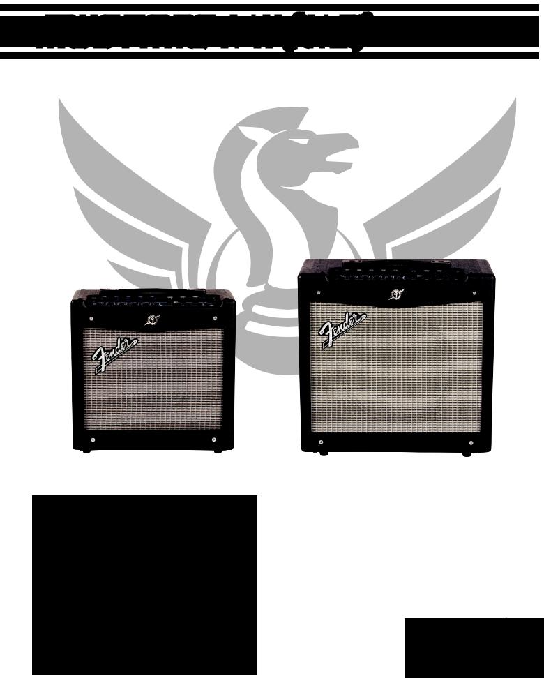 Fender Mustang Quick Start Guide