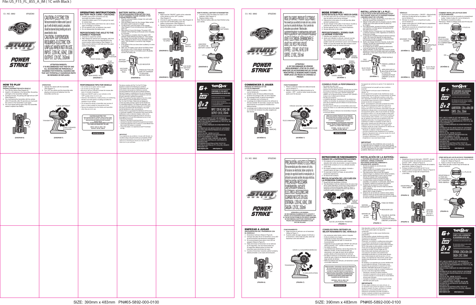 Scientific Toys 5066 24GR User Manual