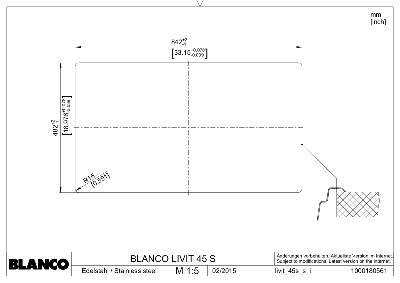 Blanco Livit 45S User Manual