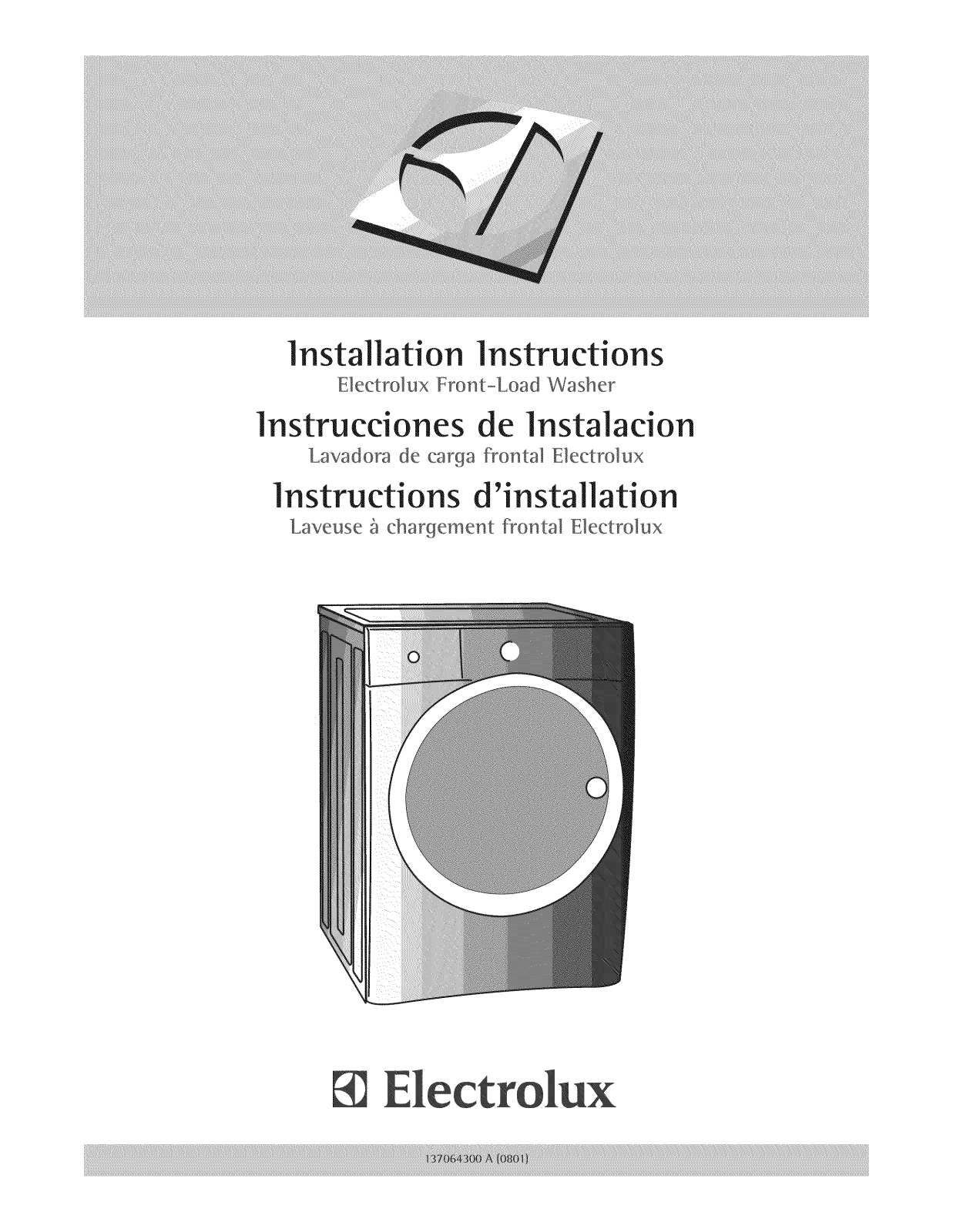 Electrolux EIFLS55IIW0, EIFLS55IMB0, EIFLS55IRR0, EIFLW50LIW0, EIFLW55HIW0 Installation Guide - ManualMachine.com