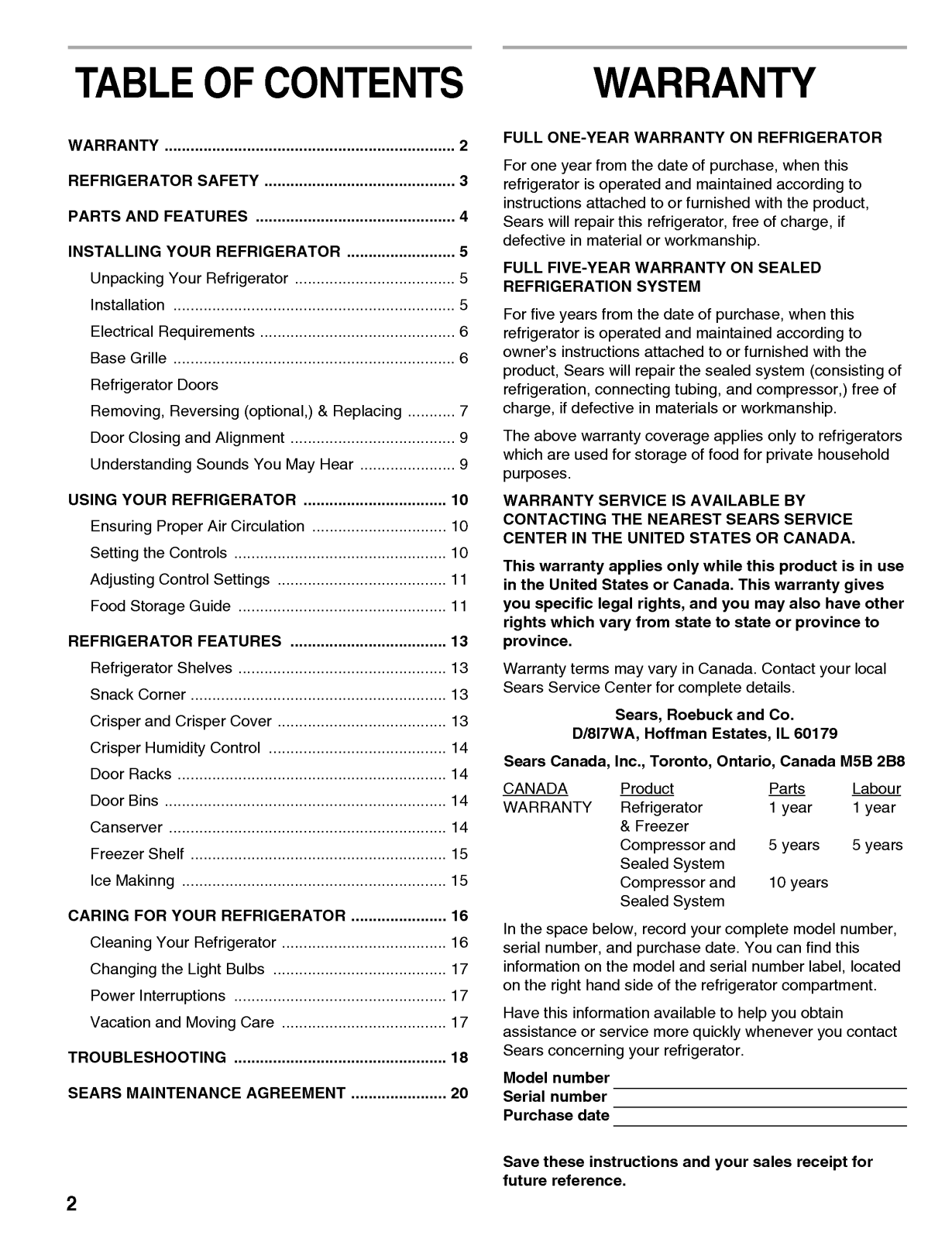 LG 64822 User Manual