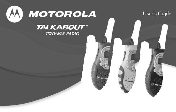 Motorola T5820, T5800 User Manual