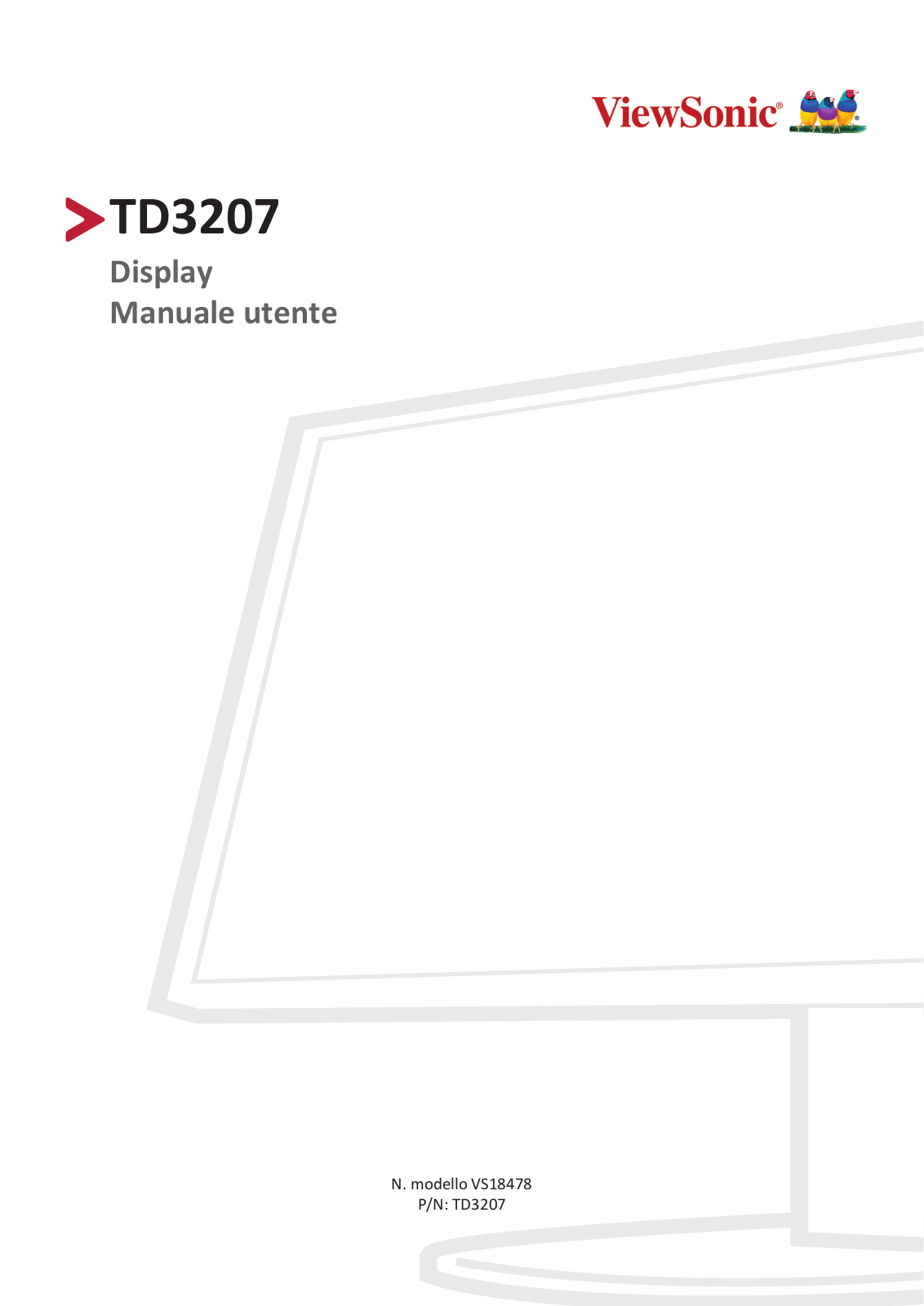 Viewsonic TD3207 User Guide
