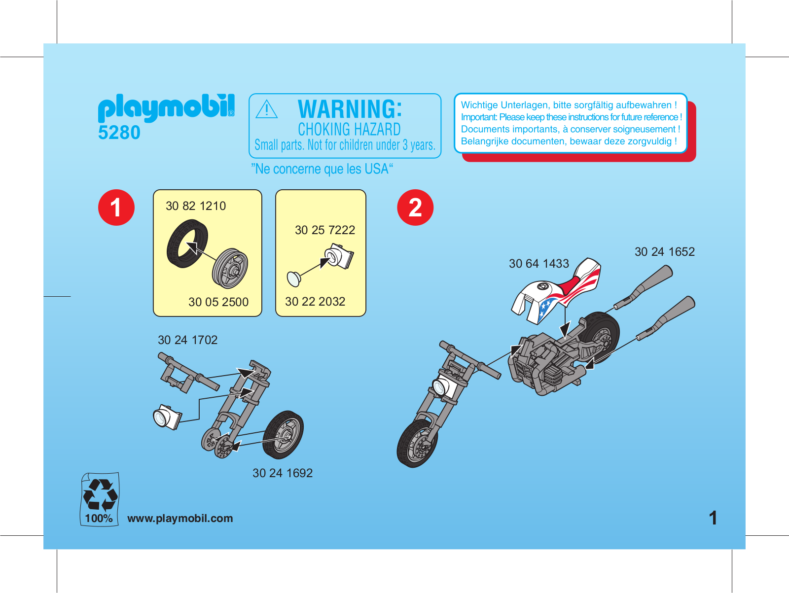 Playmobil 5280 Instructions