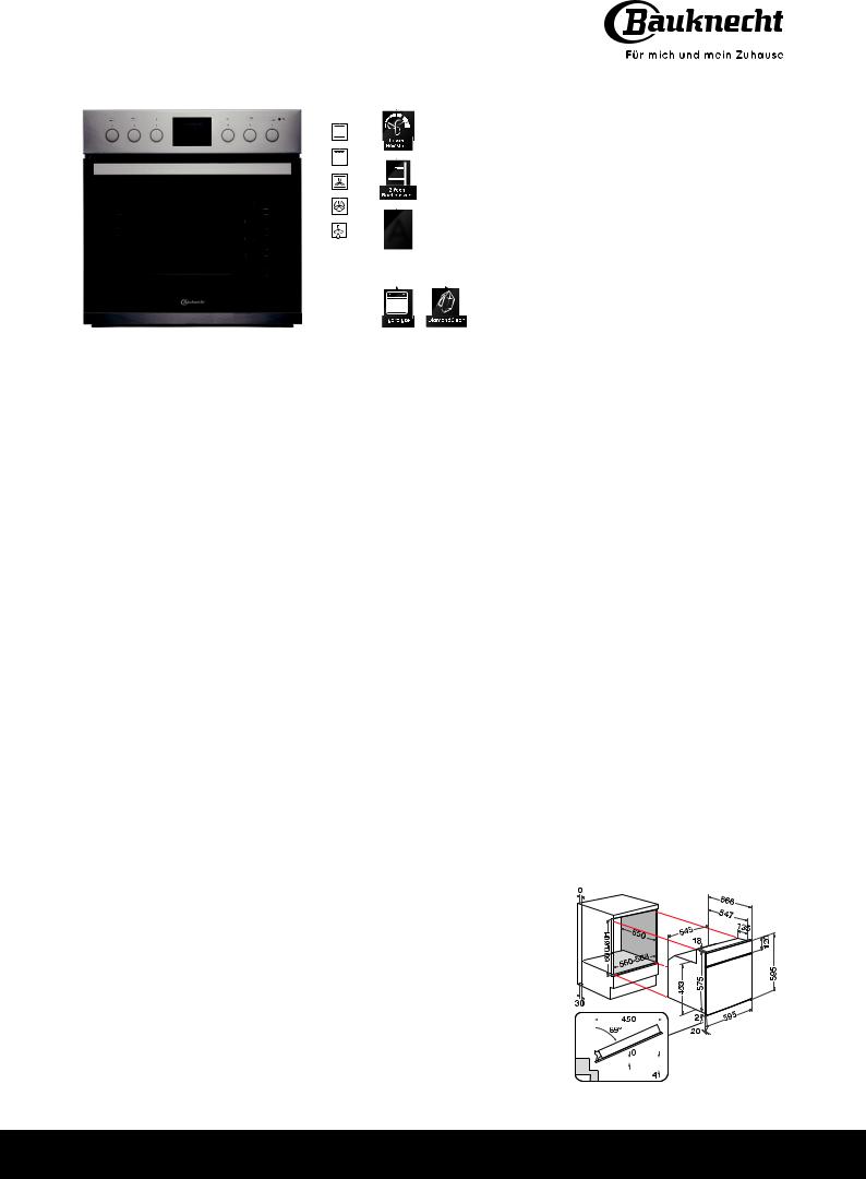 Bauknecht HVS3 TH8V2 IN User Manual