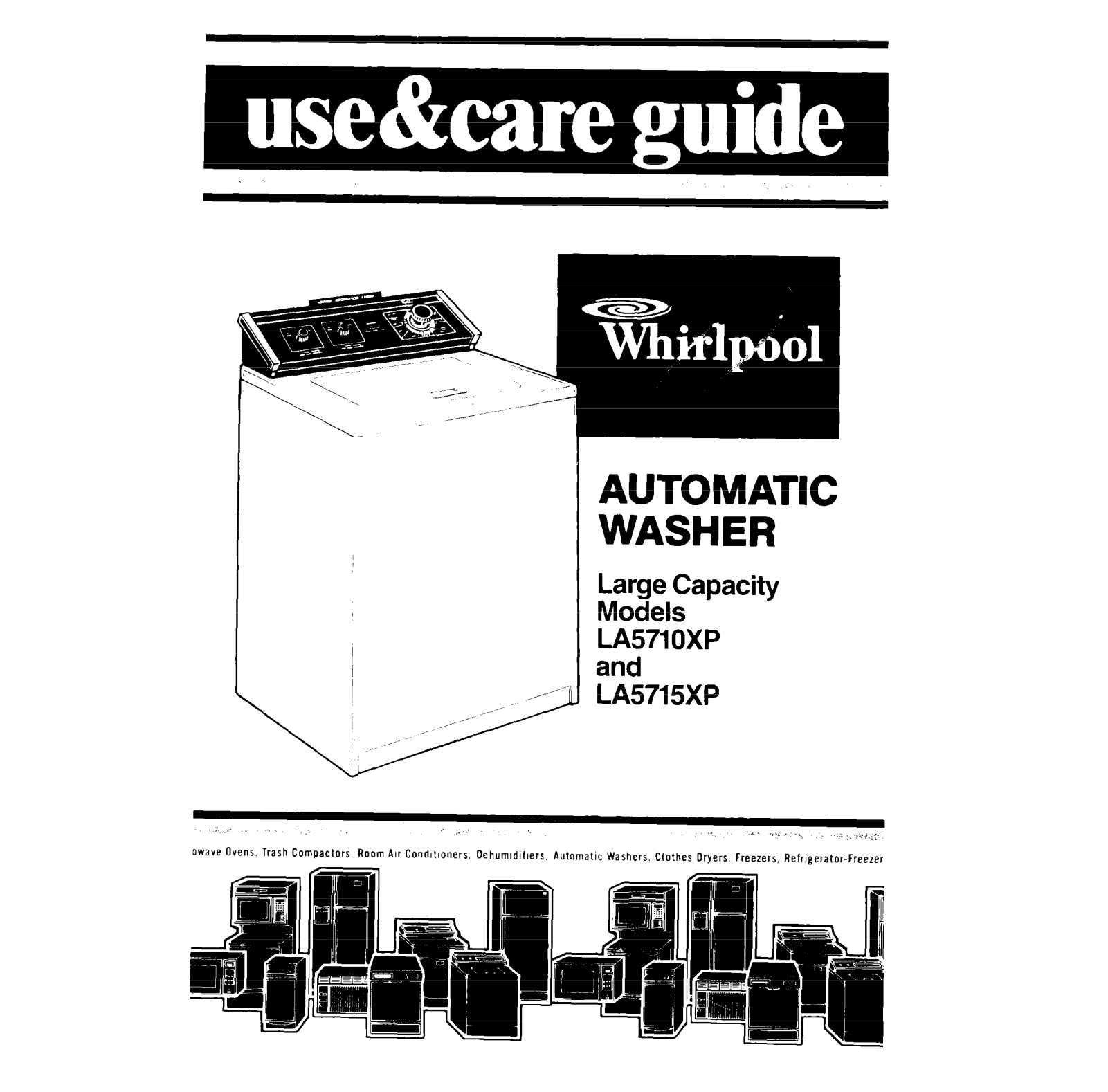 Whirlpool LA5710XP, LA5715XP User Manual - ManualMachine.com