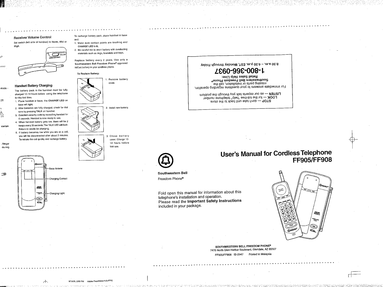 Continental Conair FF905B User Manual