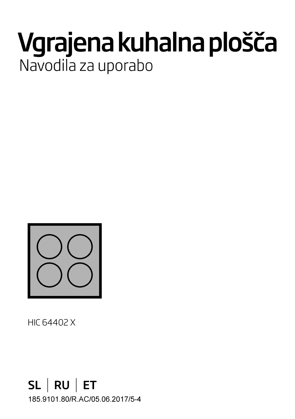 Beko HIC 64402 X User manual