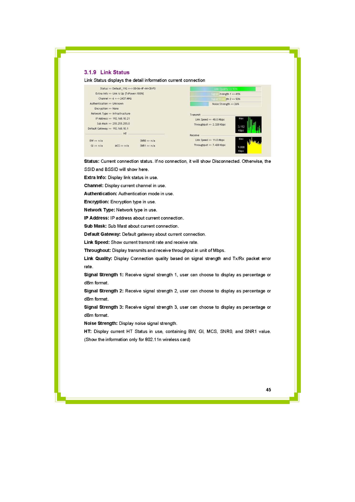 Pro Nets Technology WM81RL1 Users Manual