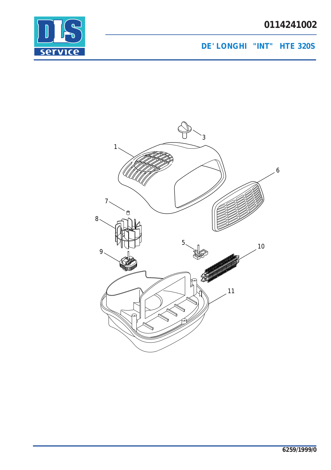 DeLonghi HTE320S Service Manual