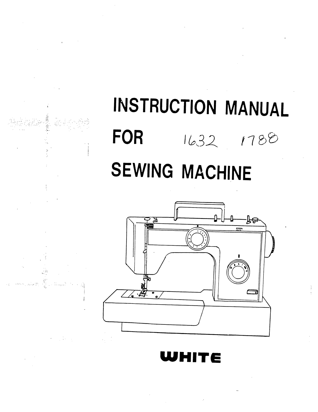 White 1632 User Manual - ManualMachine.com