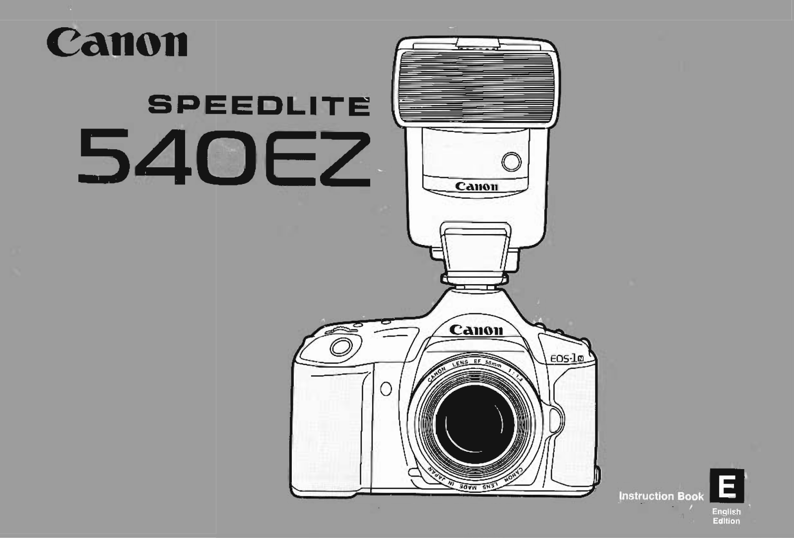 Canon Speedlite 540EZ User Manual