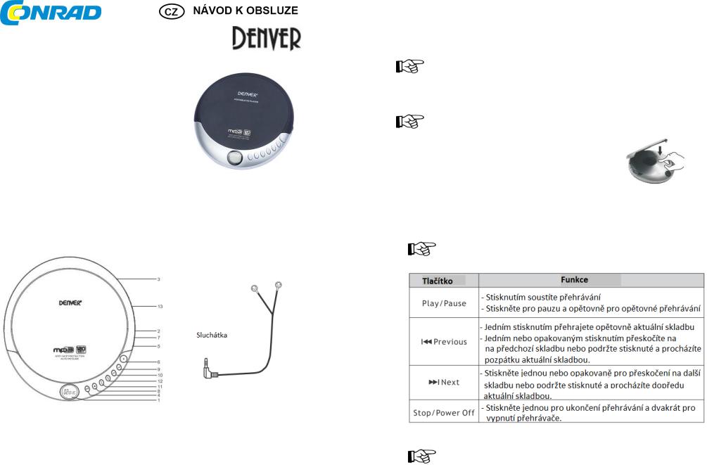 Denver DMP-389 User Guide