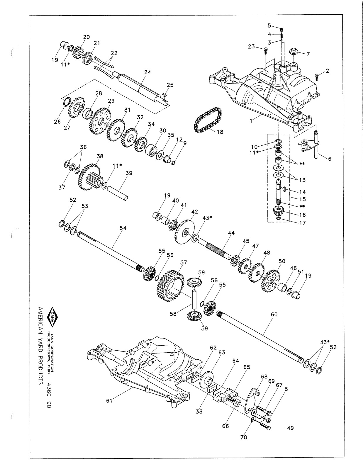 Dana 4360-90 User Manual