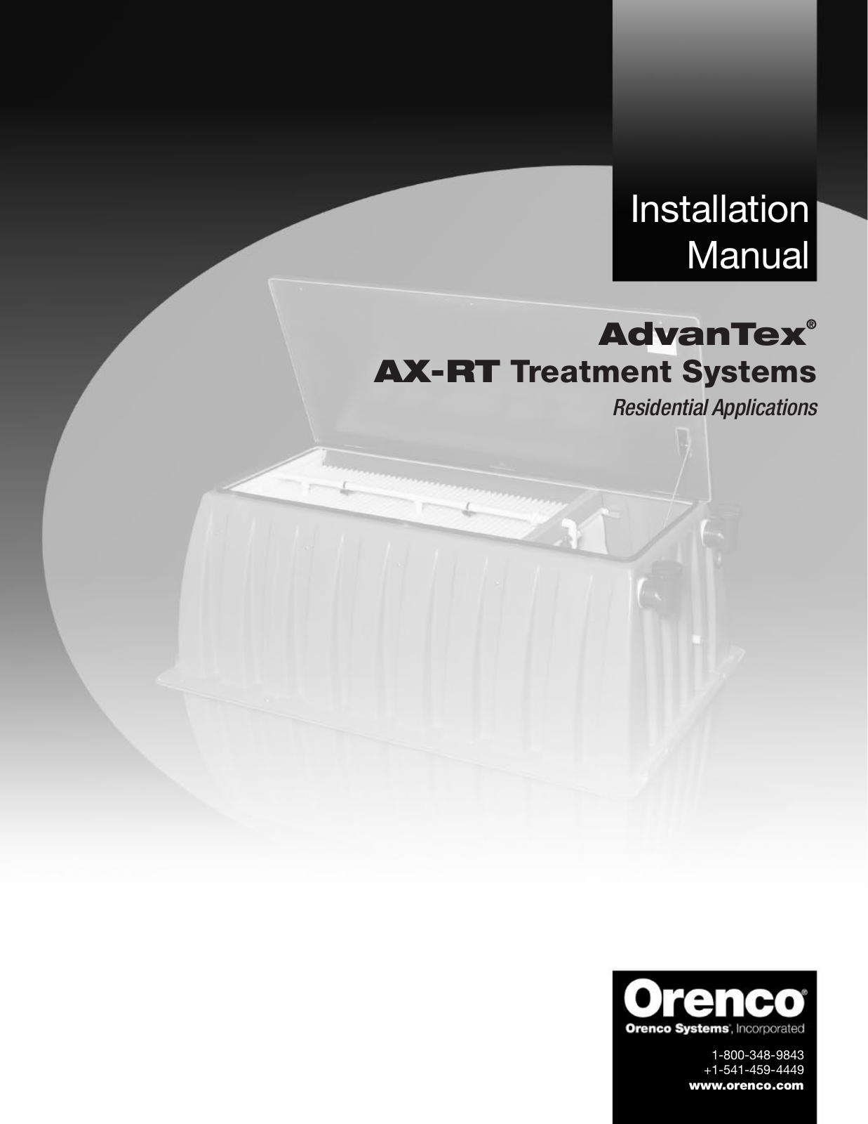 Orenco Systems AX-RT Installation Manual - ManualMachine.com