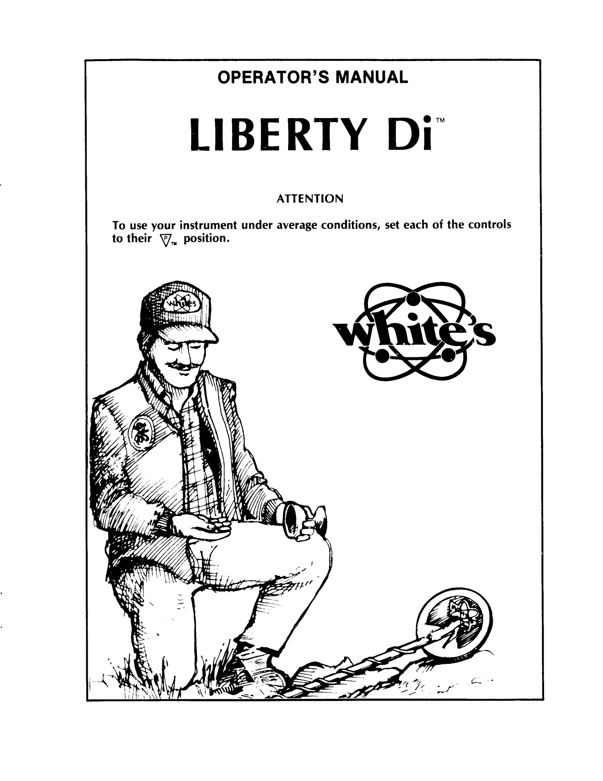 Whites Electronics LIBERTY DI User Manual