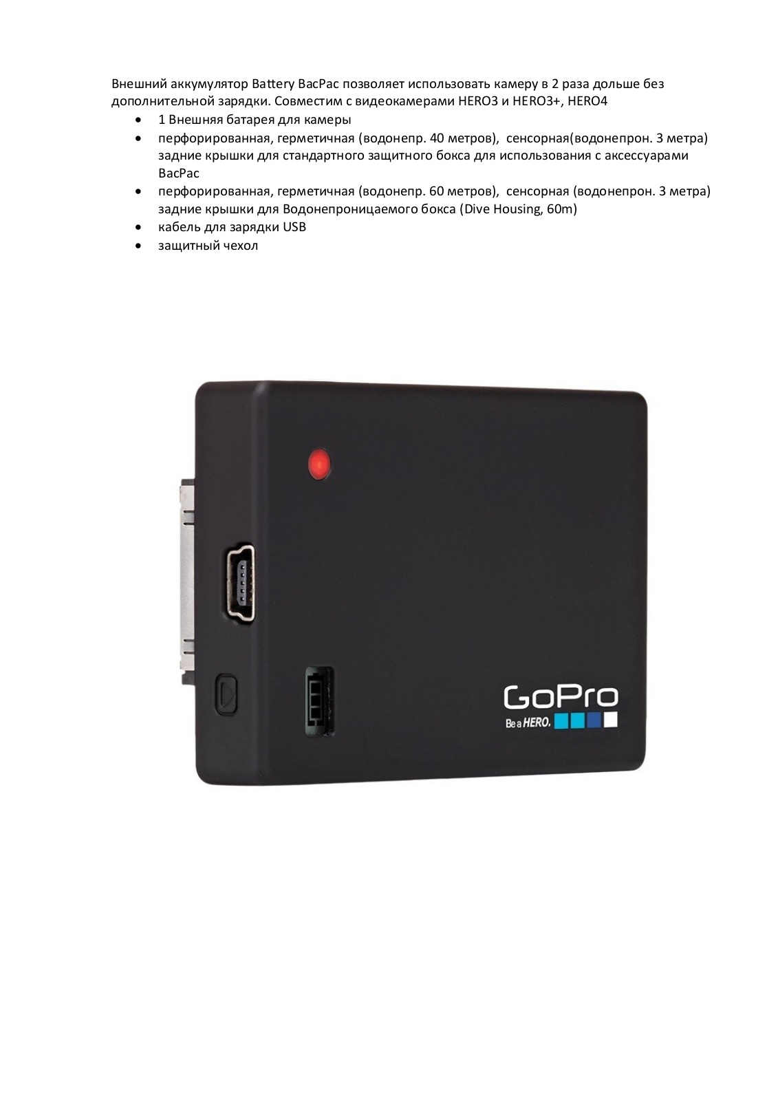 GoPro ABPAK-304 User Manual