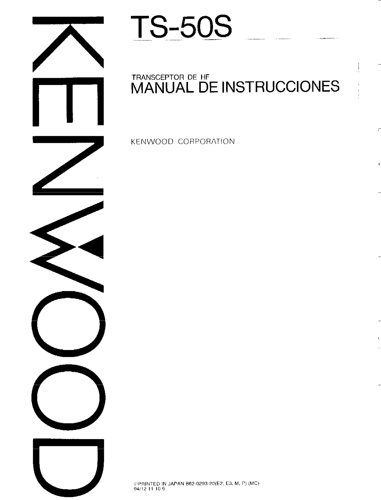 Kenwood TS50S Service Manual