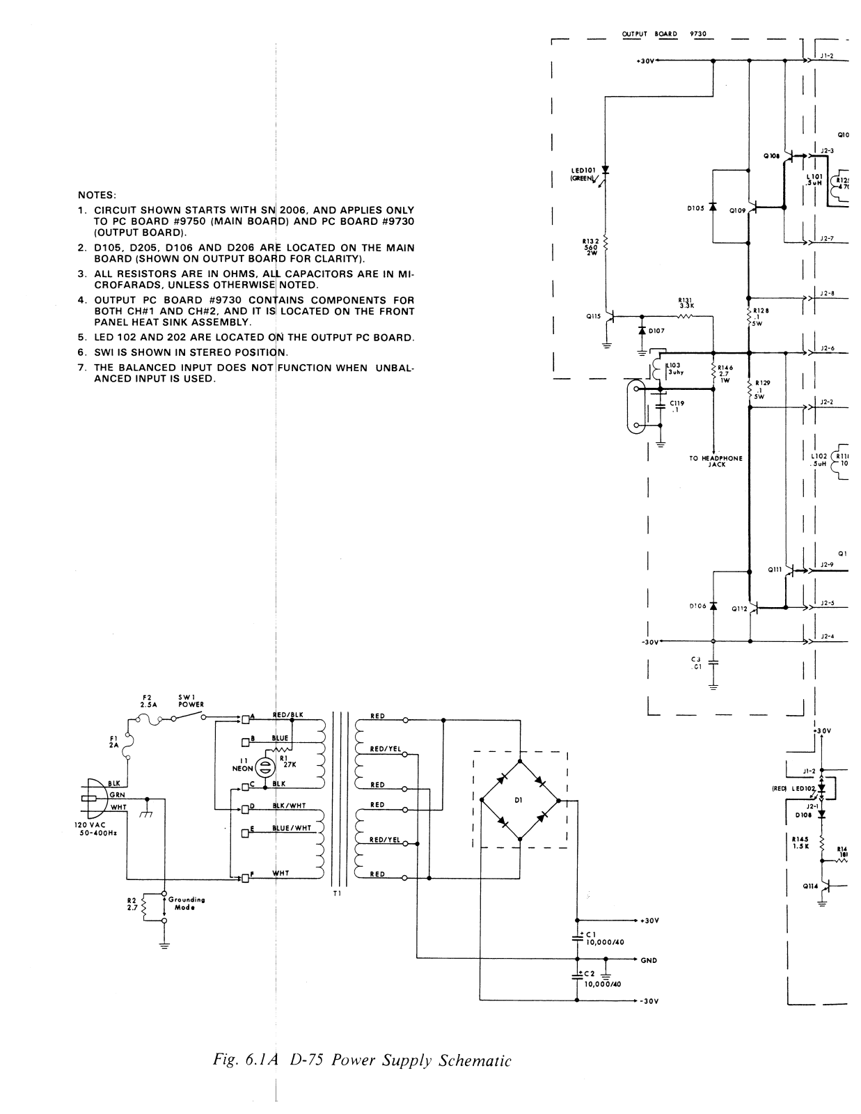 Crown D75 MI-270, d-75 User Manual