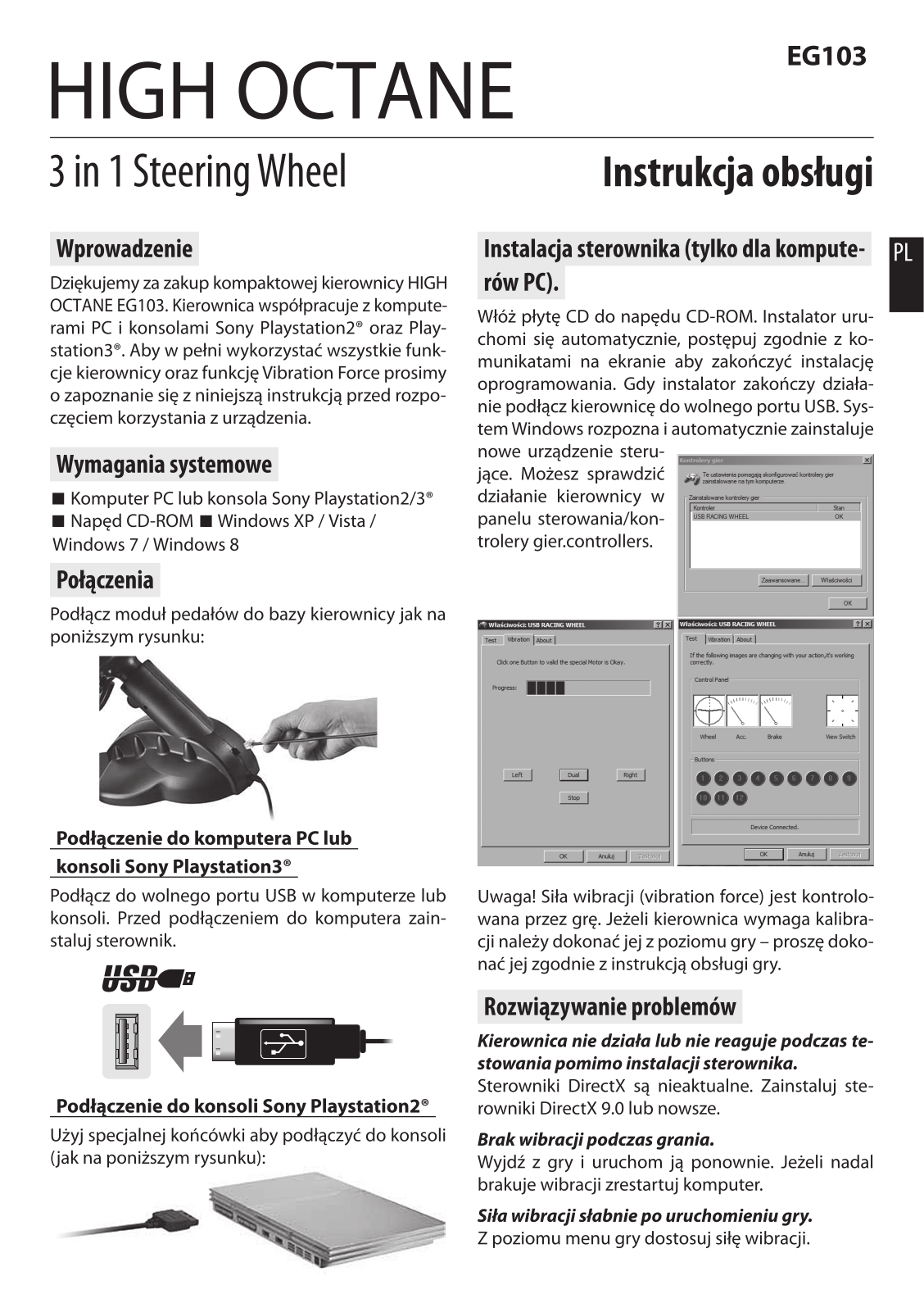ESPERANZA High Octane User guide - ManualMachine.com