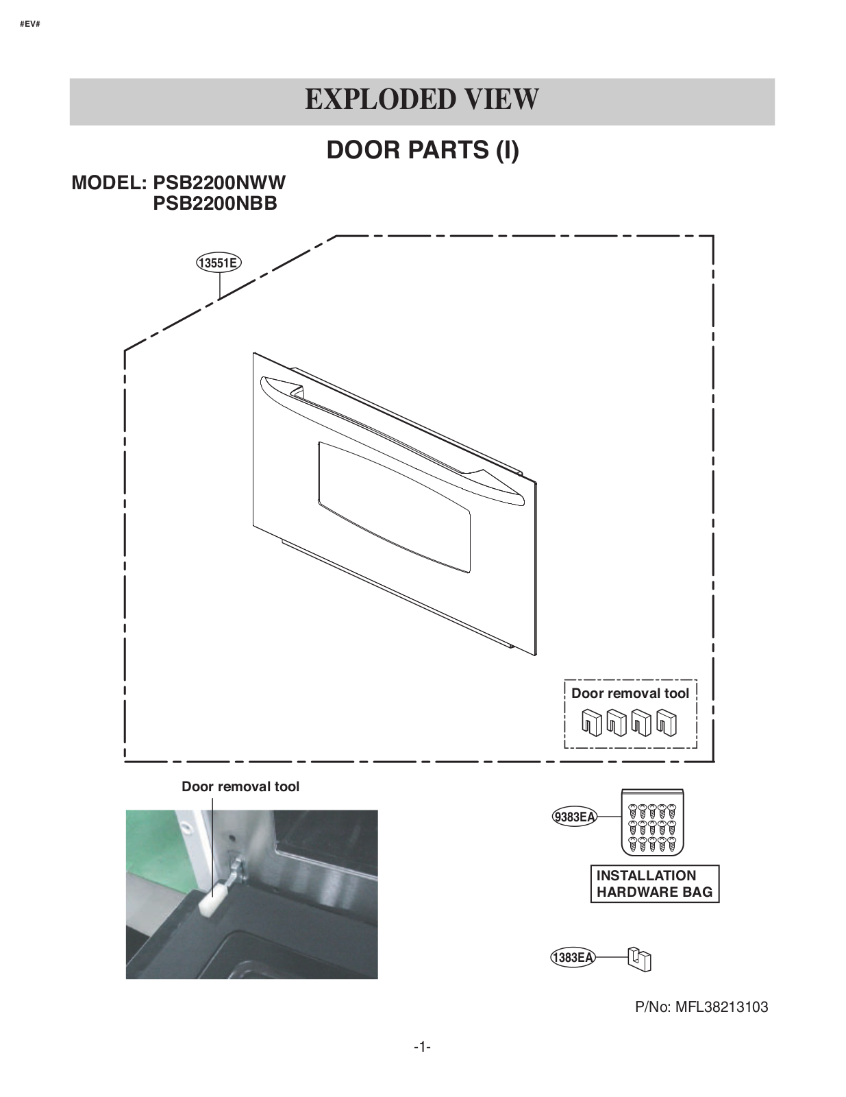 Oem Psb2200nww, Psb2200nbb, Psb2201nss Service Manual