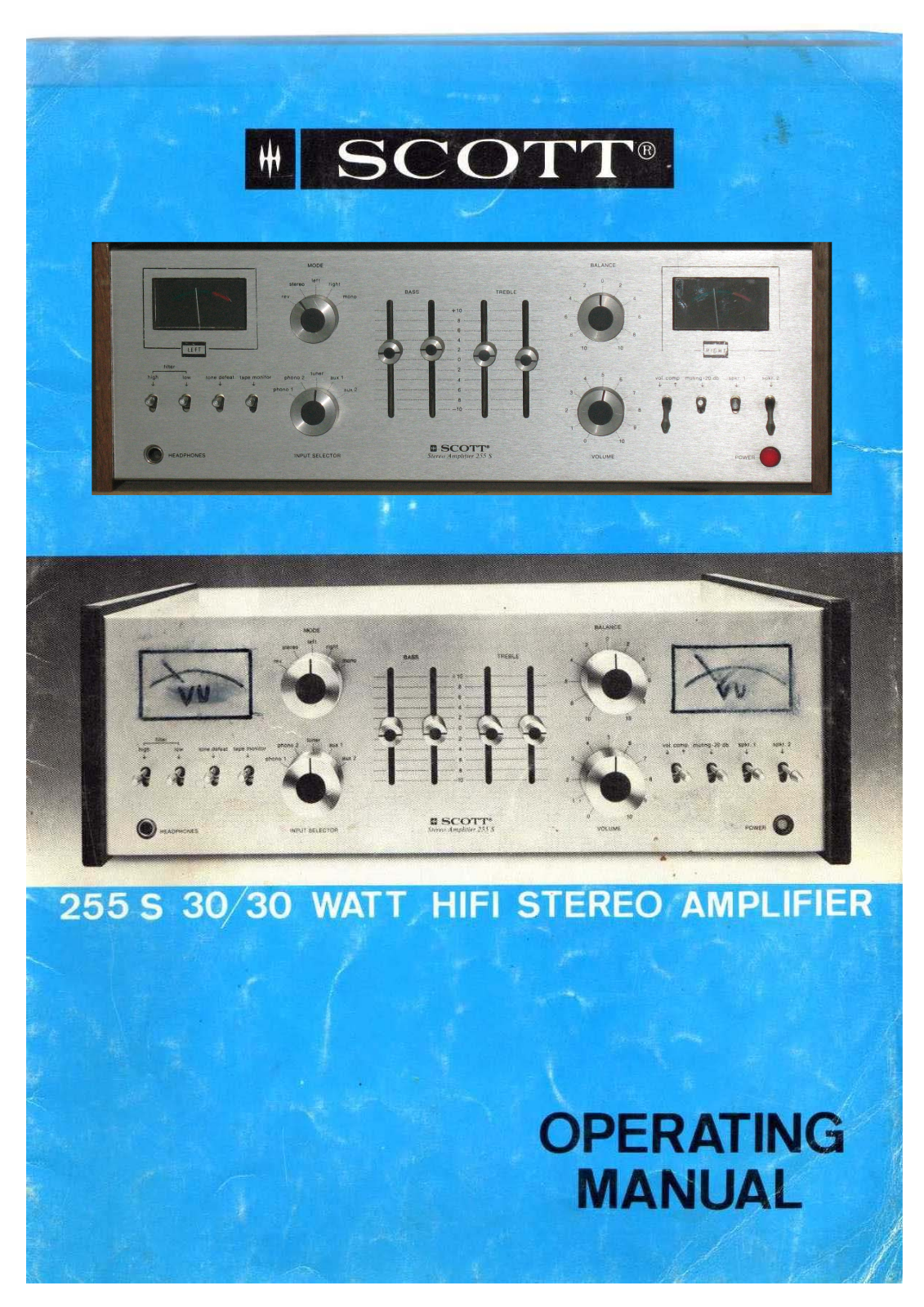 SCOTT 255S User Manual