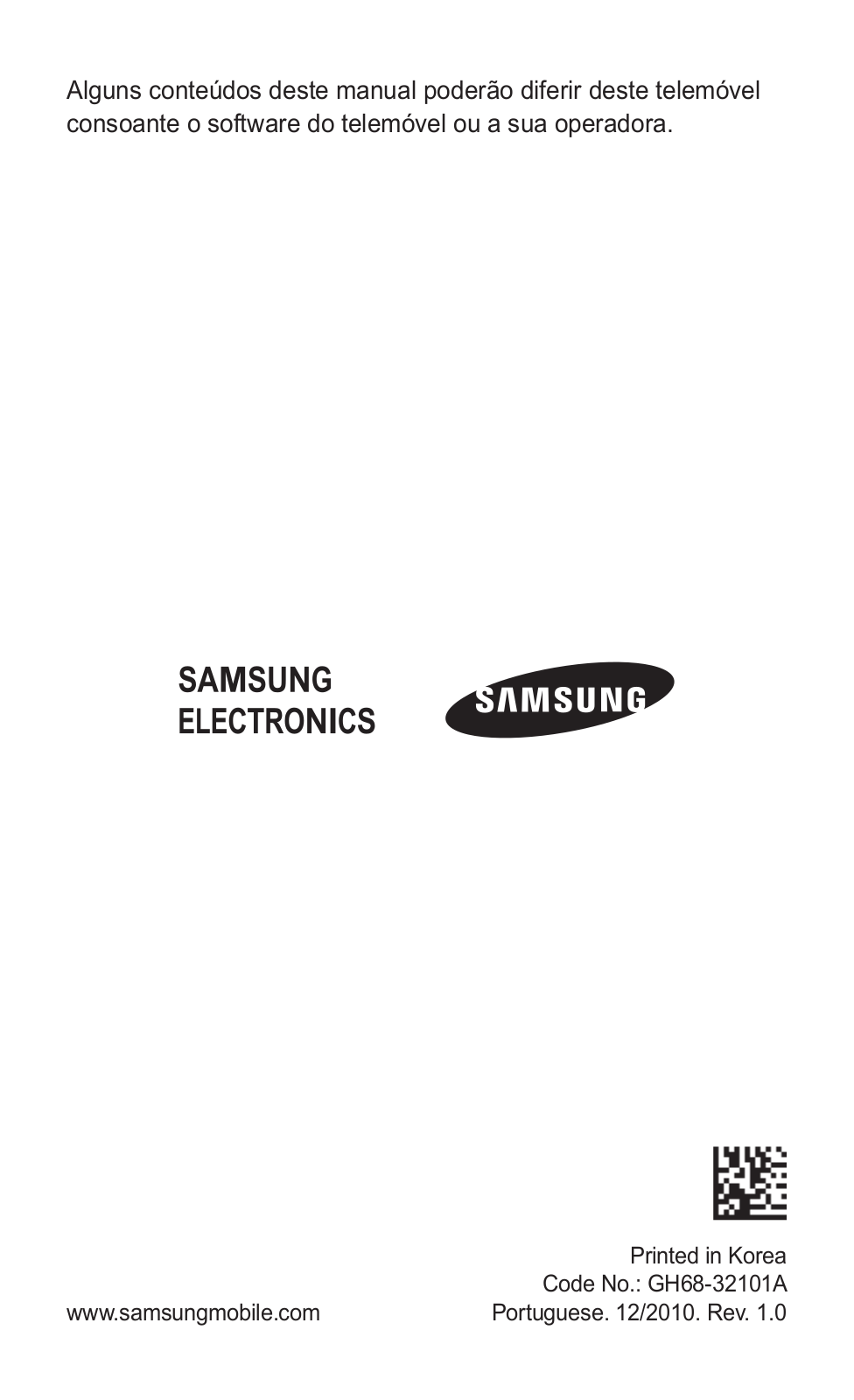 Samsung GT-C3530 User Manual