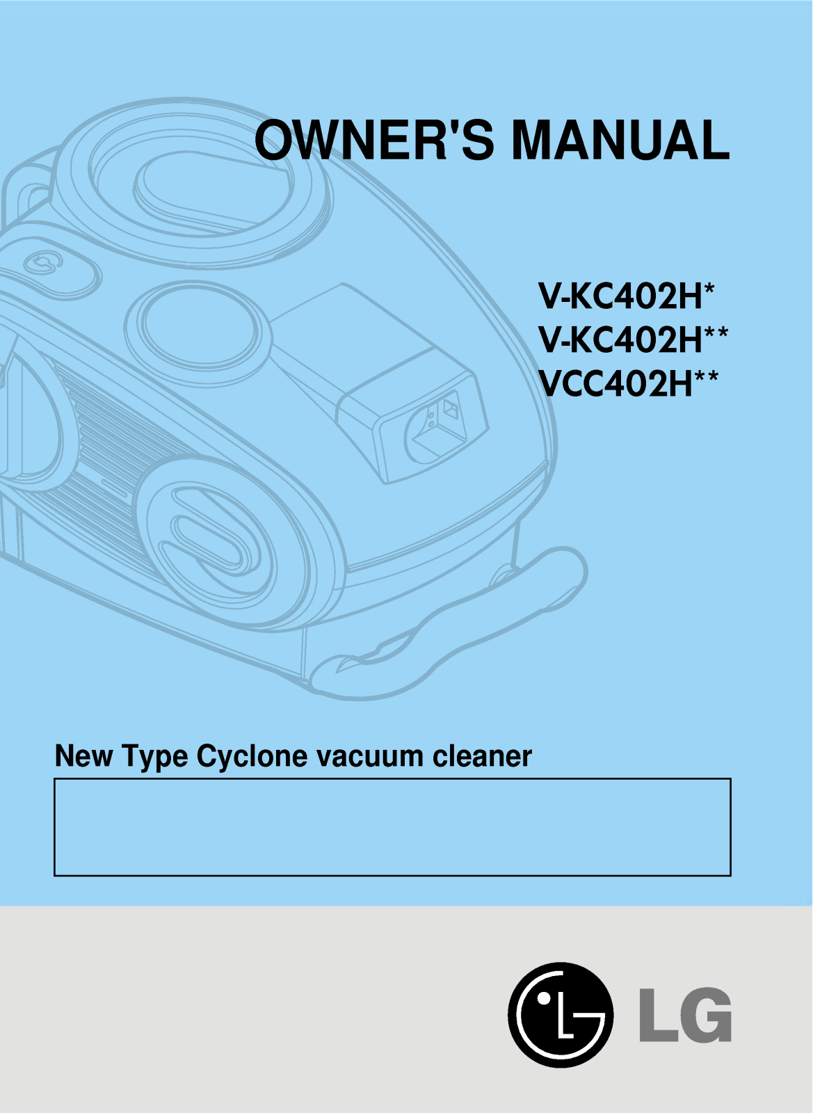 LG VCC402HEU User Manual