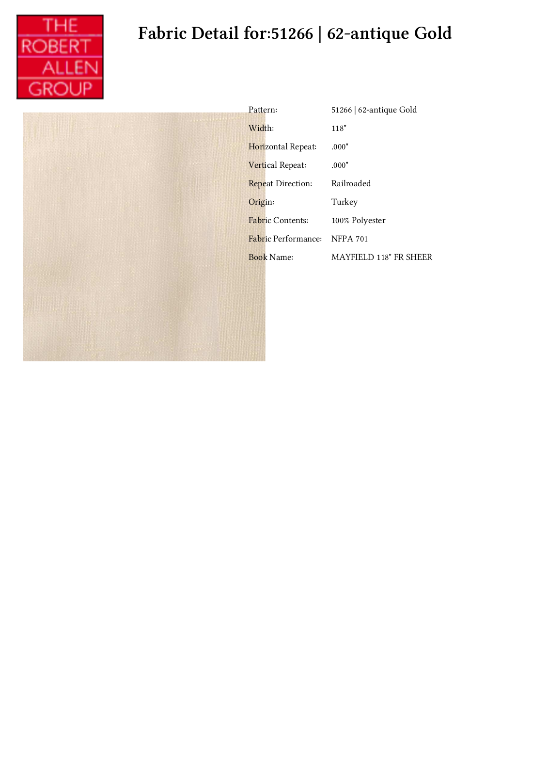 Duralee CRAL3928 Specifications - ManualMachine.com