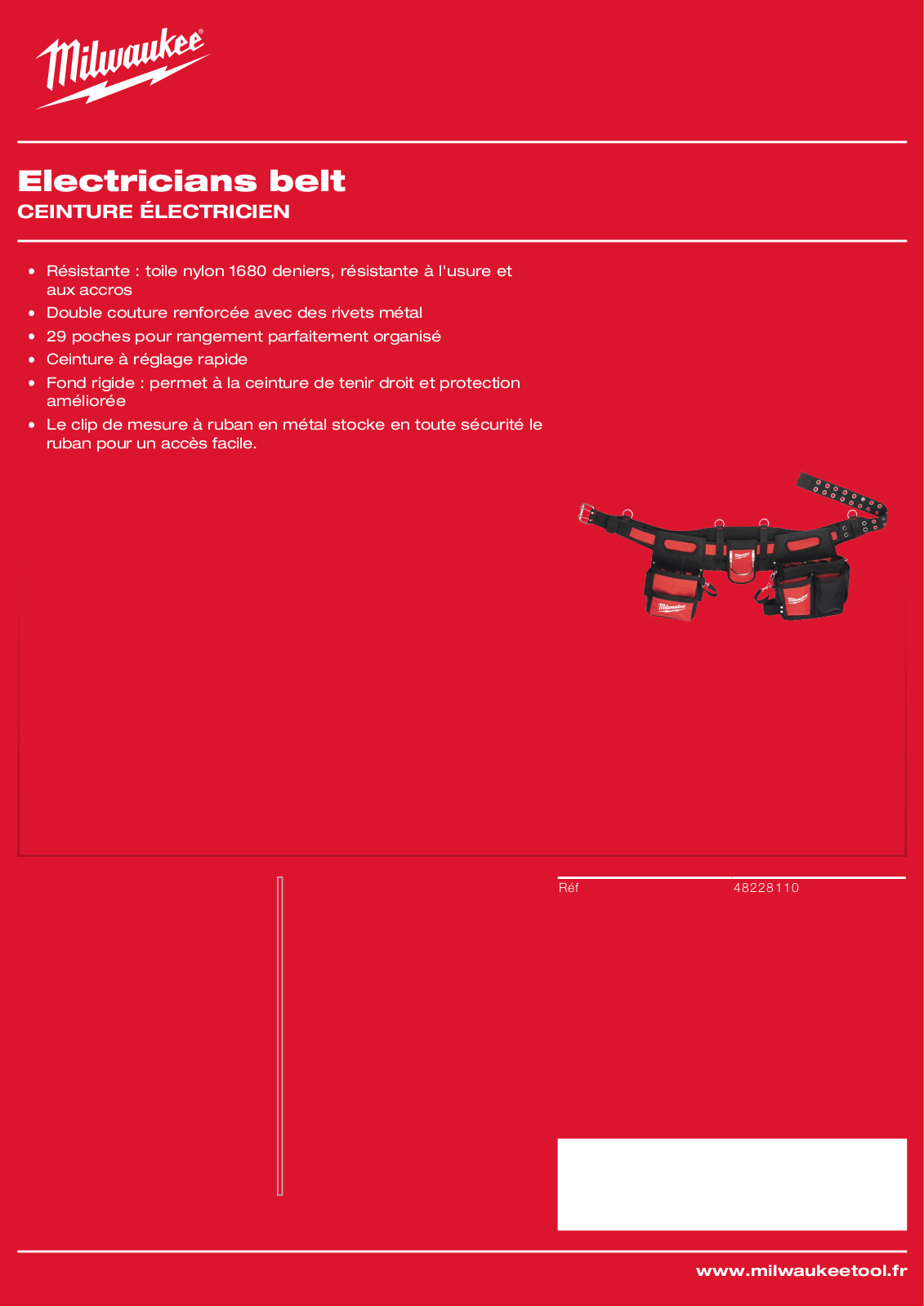 Milwaukee 48228110 Specification - ManualMachine.com